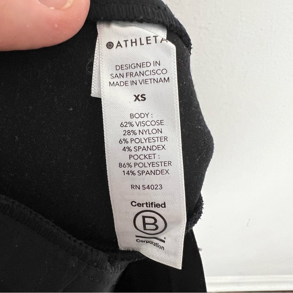 ATHLETA- Venice Heathered Pintuck Pant Communing Travel Work Casual - Picture 6 of 8